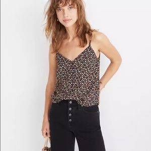 Madewell Button-down Cami in petite blooms